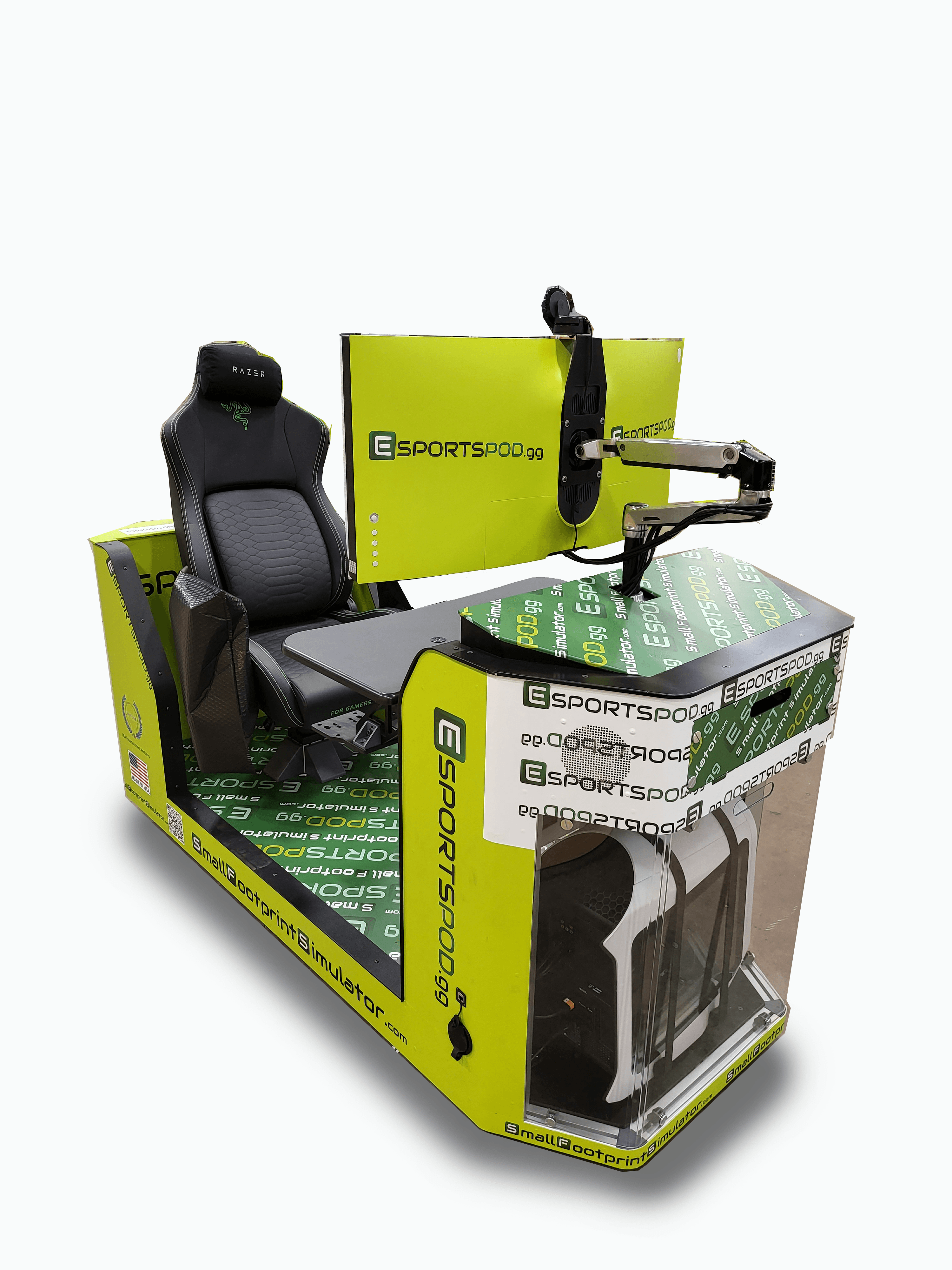 Esports Pod, front