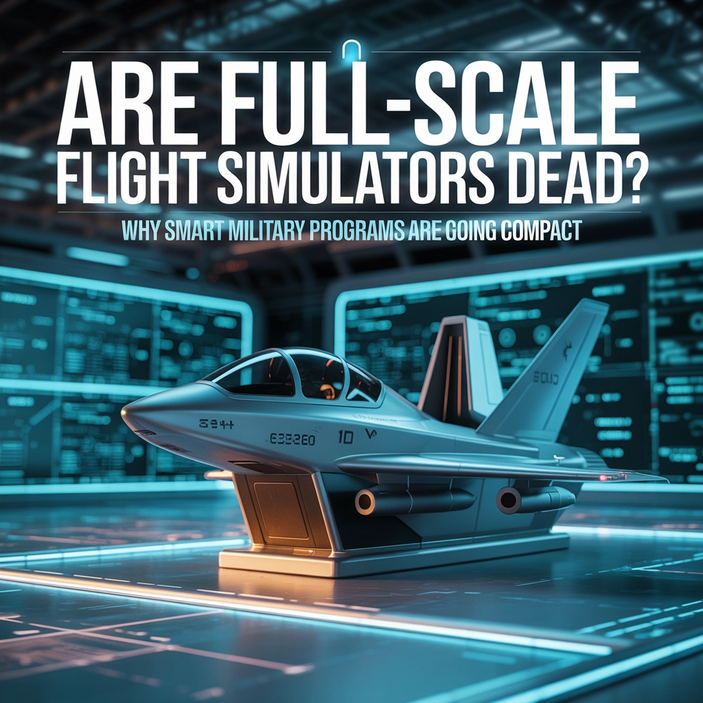 Are Full-Scale Flight Simulators Dead? Why Smart Military Programs Are Going Compact