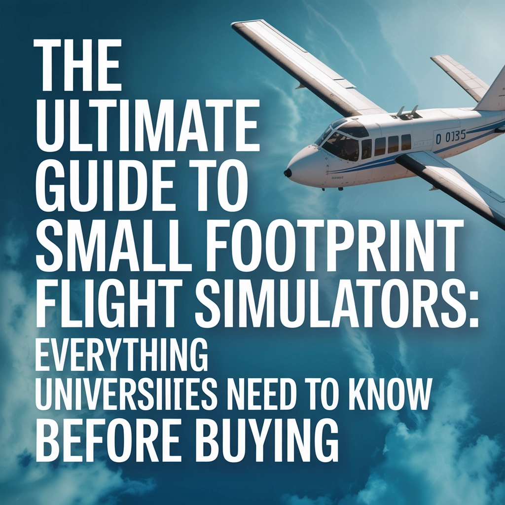 The Ultimate Guide to Small Footprint Flight Simulators: Everything Universities Need to Know Before Buying