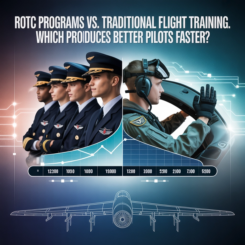 ROTC Programs vs. Traditional Flight Training: Which Produces Better Pilots Faster?