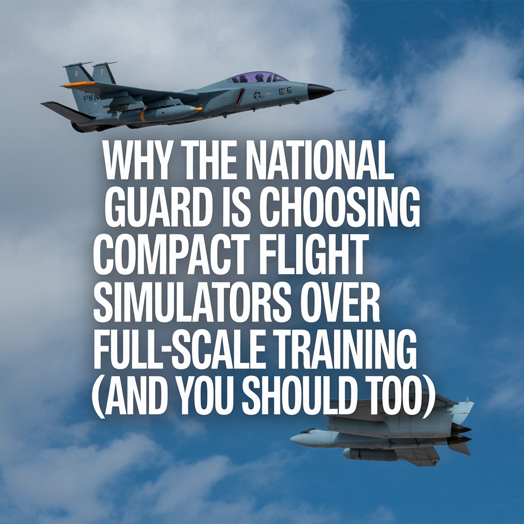 Why the National Guard Is Choosing Compact Flight Simulators Over Full-Scale Training (And You Should Too)
