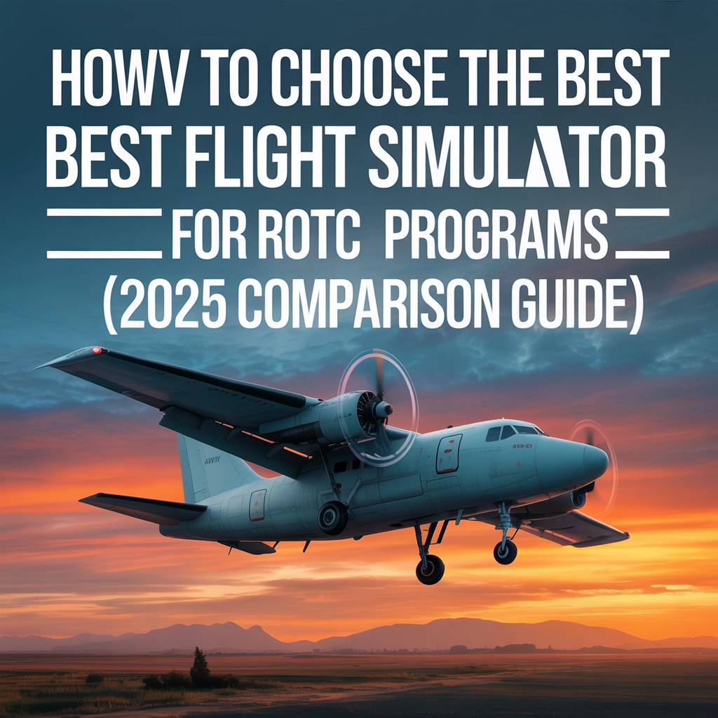 How to Choose the Best Flight Simulator for ROTC Programs (2025 Comparison Guide)