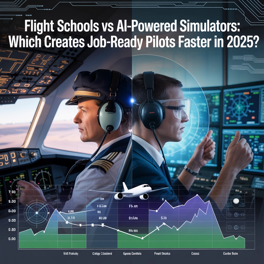 Flight Schools vs AI-Powered Simulators: Which Creates Job-Ready Pilots Faster in 2025?
