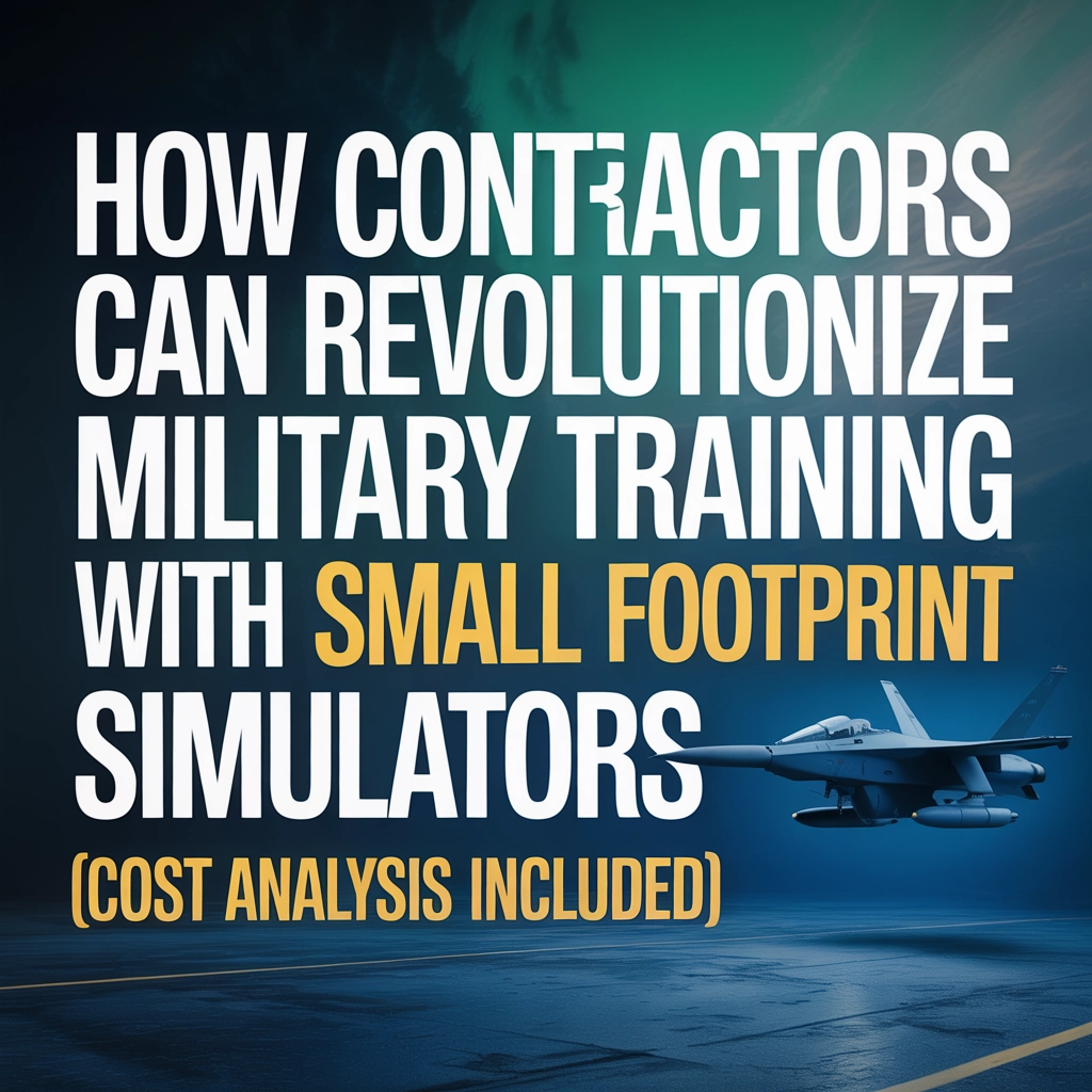 How Contractors Can Revolutionize Military Training with Small Footprint Simulators (Cost Analysis Included)